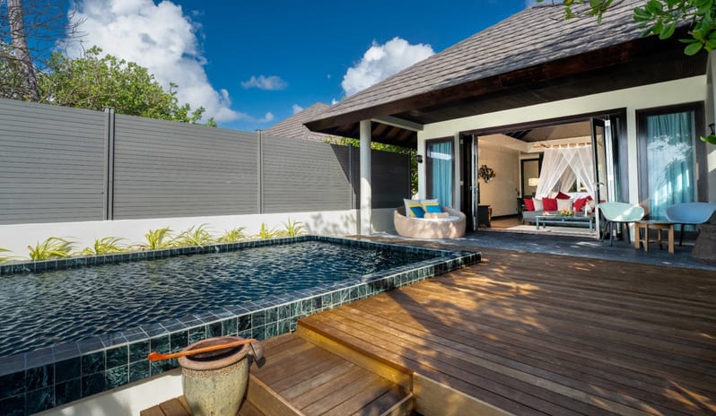 Atmosphere Kanifushi - Kanifushi Beach Villa with Pool Outdoor Area